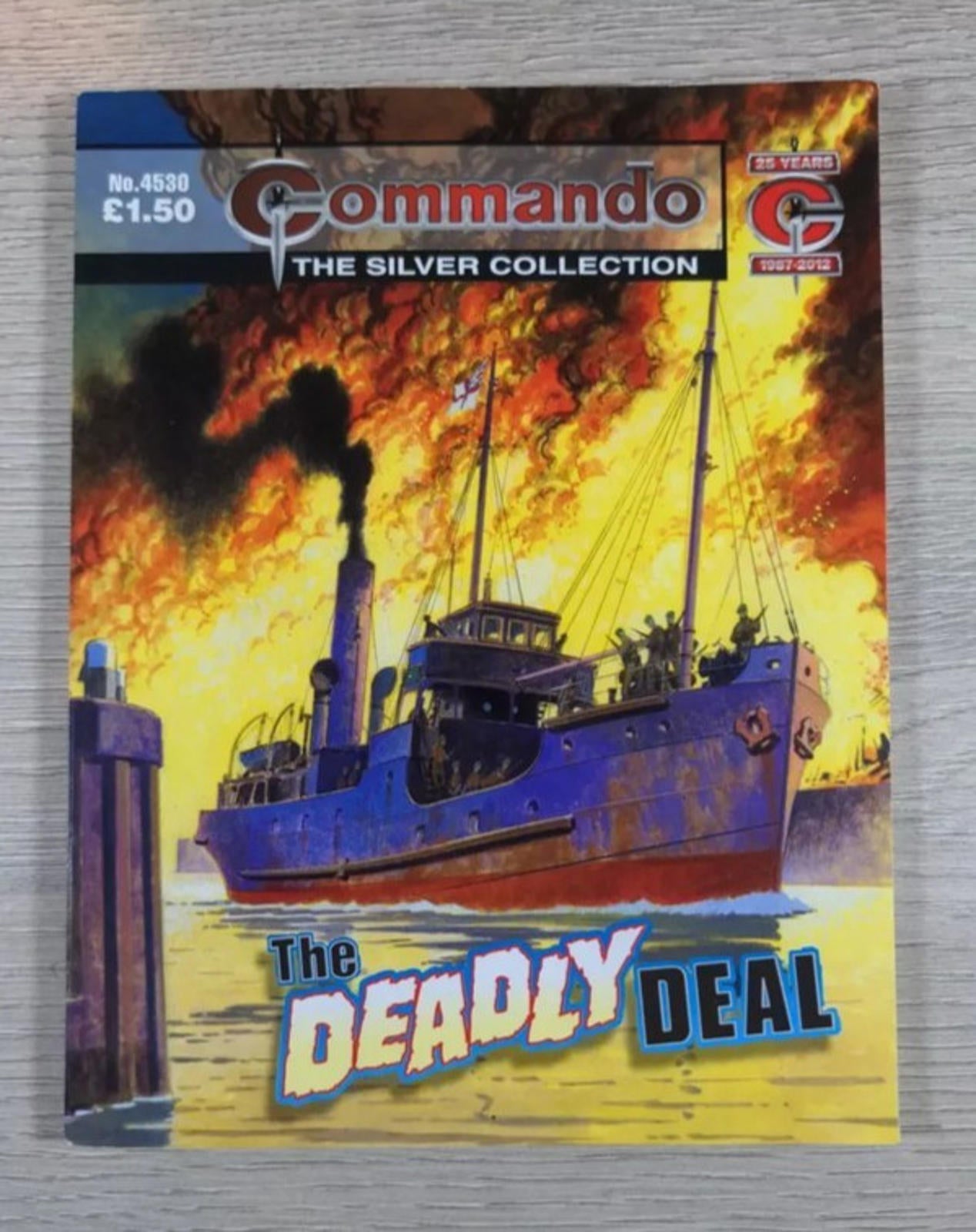 Commando Comic The Deadly Deal Issue Number 4530 - Retrorama UK