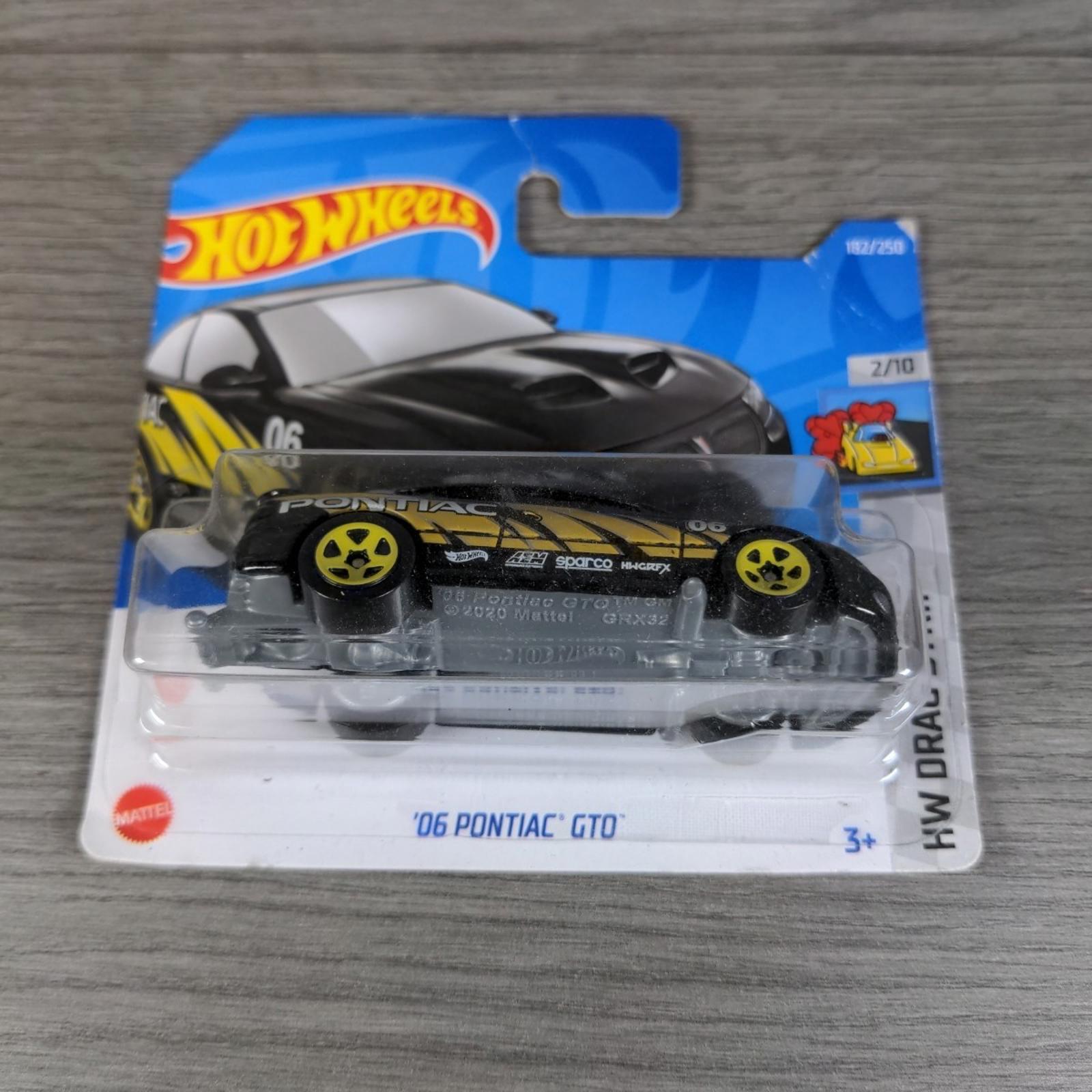 Hot Wheels - 06 Pontiac GTO 182/250 - HW Drag Strip 2/10 Diecast Car 2022 - Retrorama UK