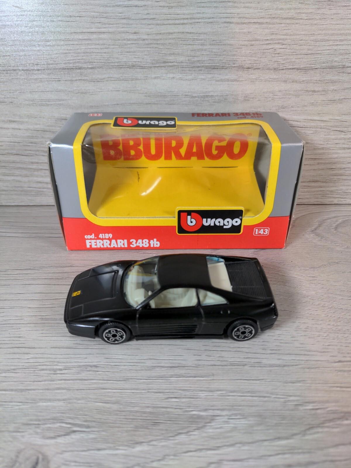 Burago 1:43 Diecast Car Ferrari 348 TB Model No 4189