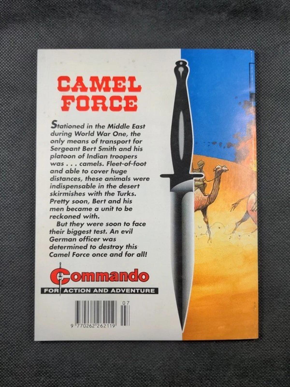Commando Comic Issue Number 3613 Camel Force