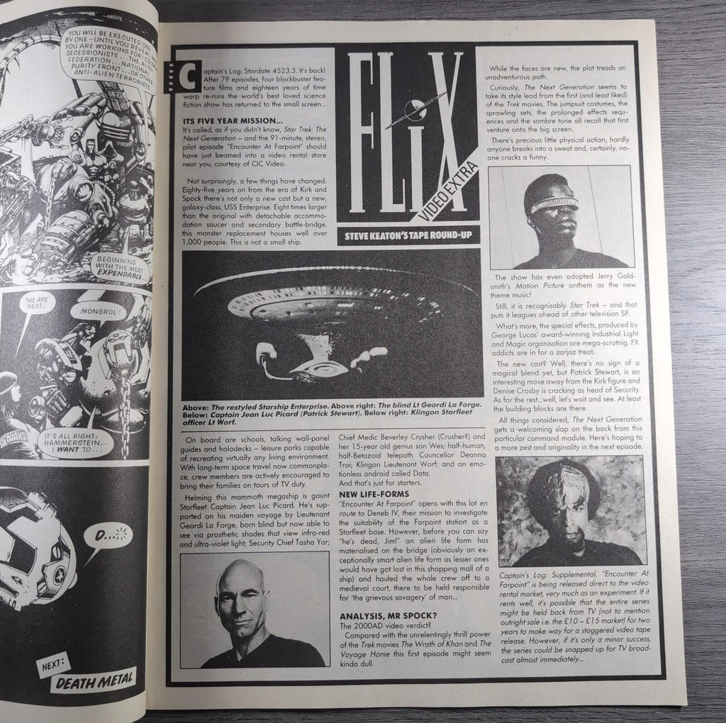 2000AD Prog 565  Featuring Judge Dredd 12th March 1988 Vintage Comic