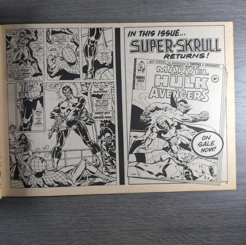 Super Spider-Man With The Super Heroes No. 183 Marvel Comics 11th August 1976