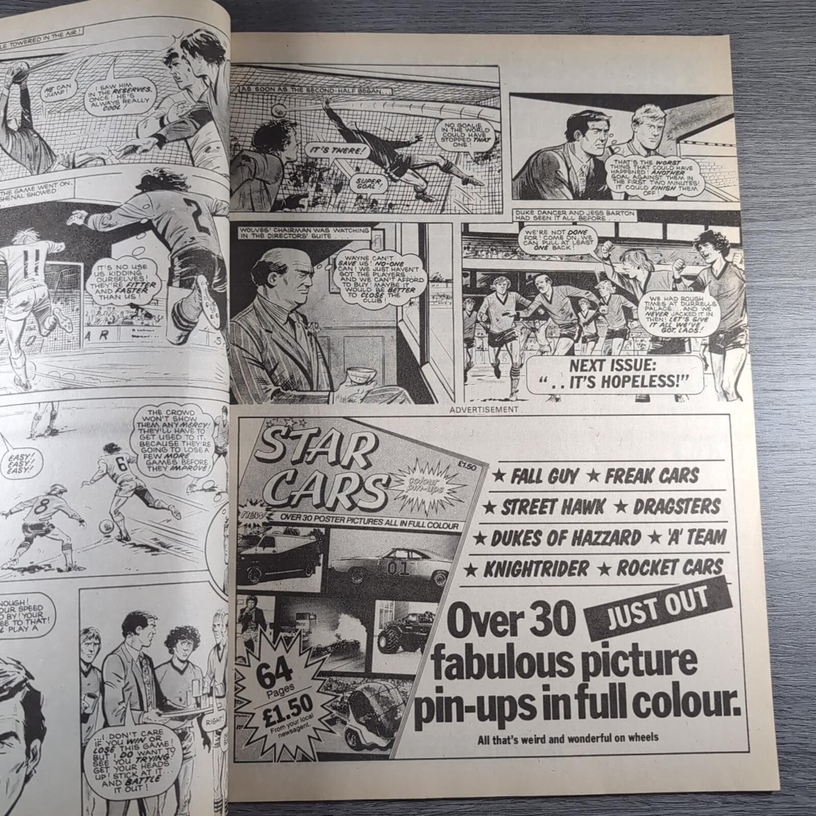 Roy of The Rovers 31st August 1985 Vintage Comic IPC Magazines