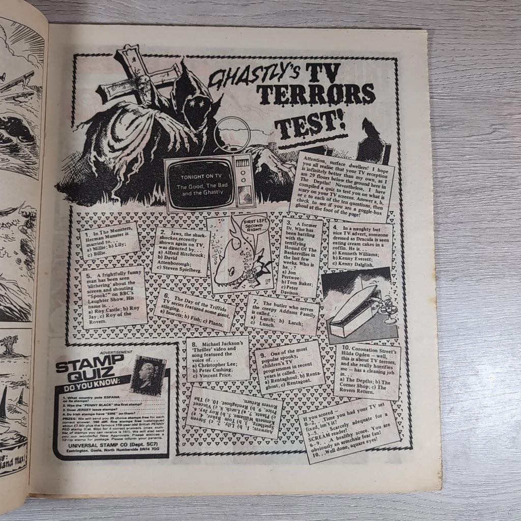 Scream! Comic Issue Number 12 9th June 1984