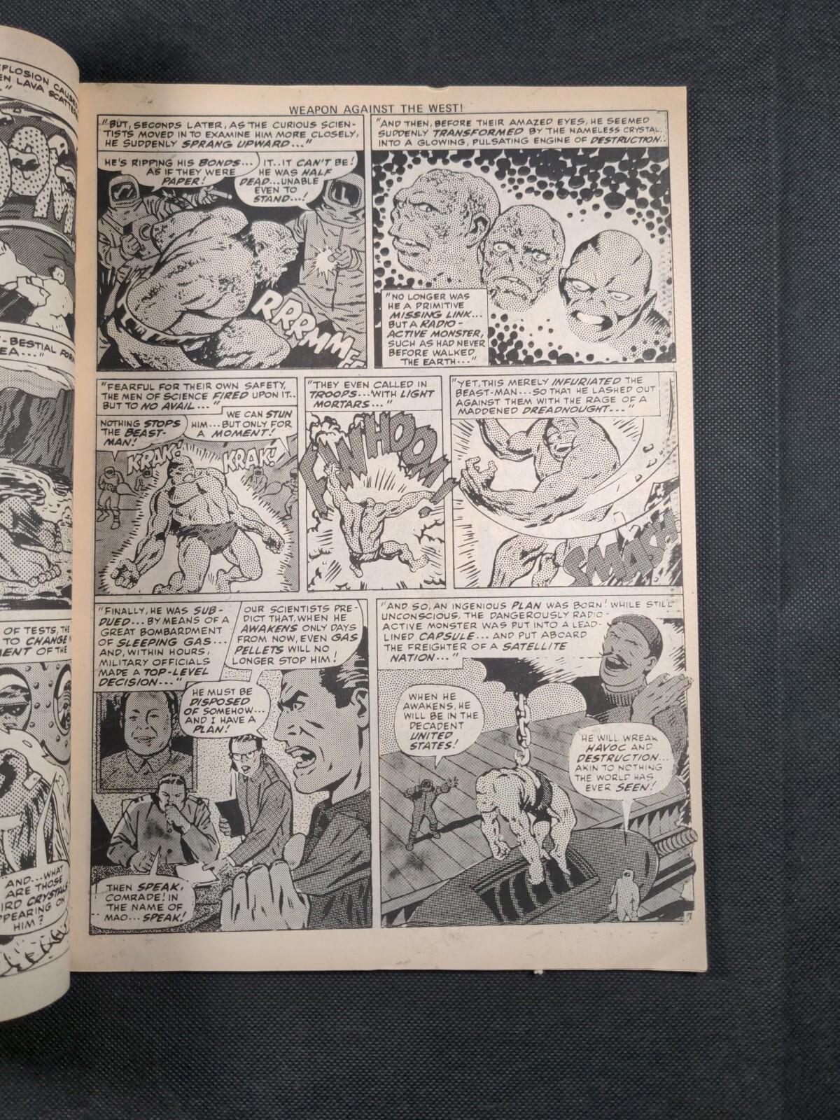 Mighty World of Marvel Issue No 53 October 1973 Vintage Marvel UK Comic - Retrorama UK