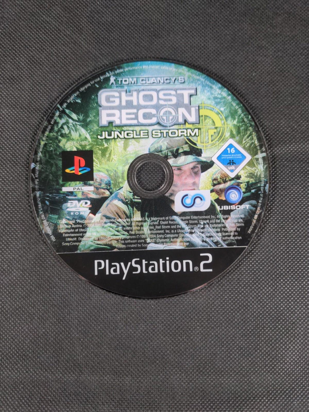 Tom Clancy's Ghost Recon: Jungle Storm PS2 UK PAL Region