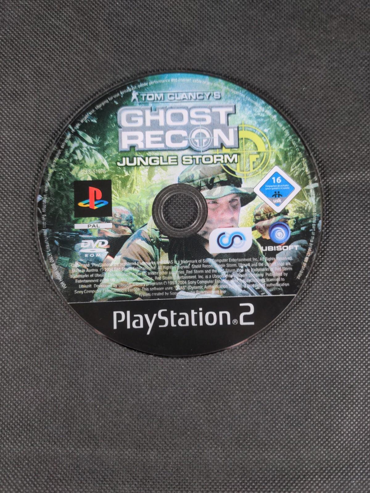 Tom Clancy's Ghost Recon: Jungle Storm PS2 UK PAL Region - Retrorama UK