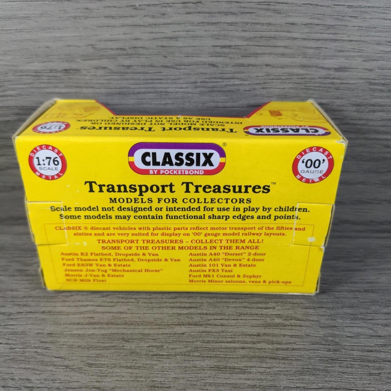 Classix Vauxhall Ten Four HIY 1948 Maroon Diecast Model 00 Gauge 1:76 Scale