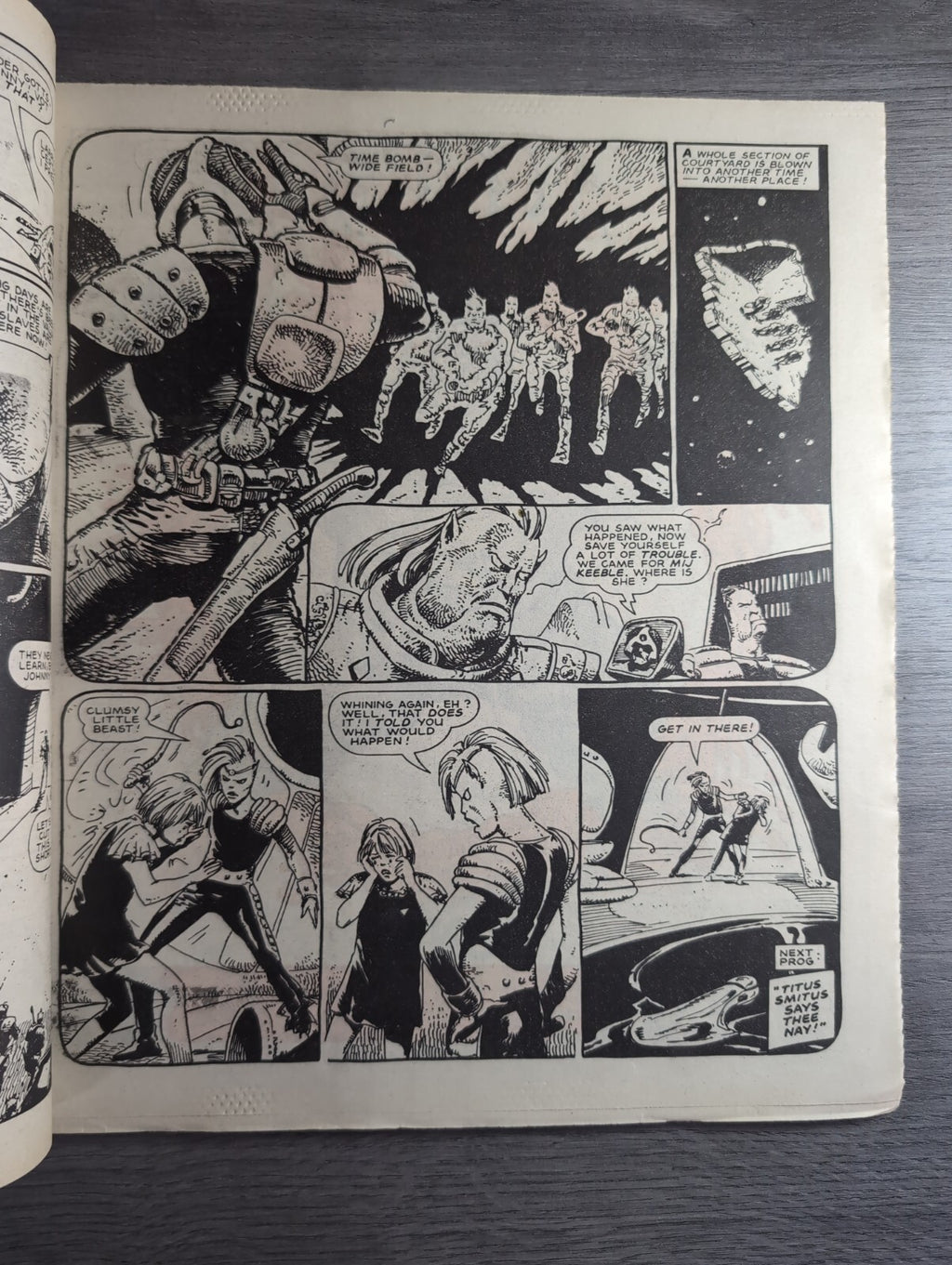 2000AD Prog 431 Featuring Judge Dread Comic 17th Aug 1985 Vintage Retro Comic