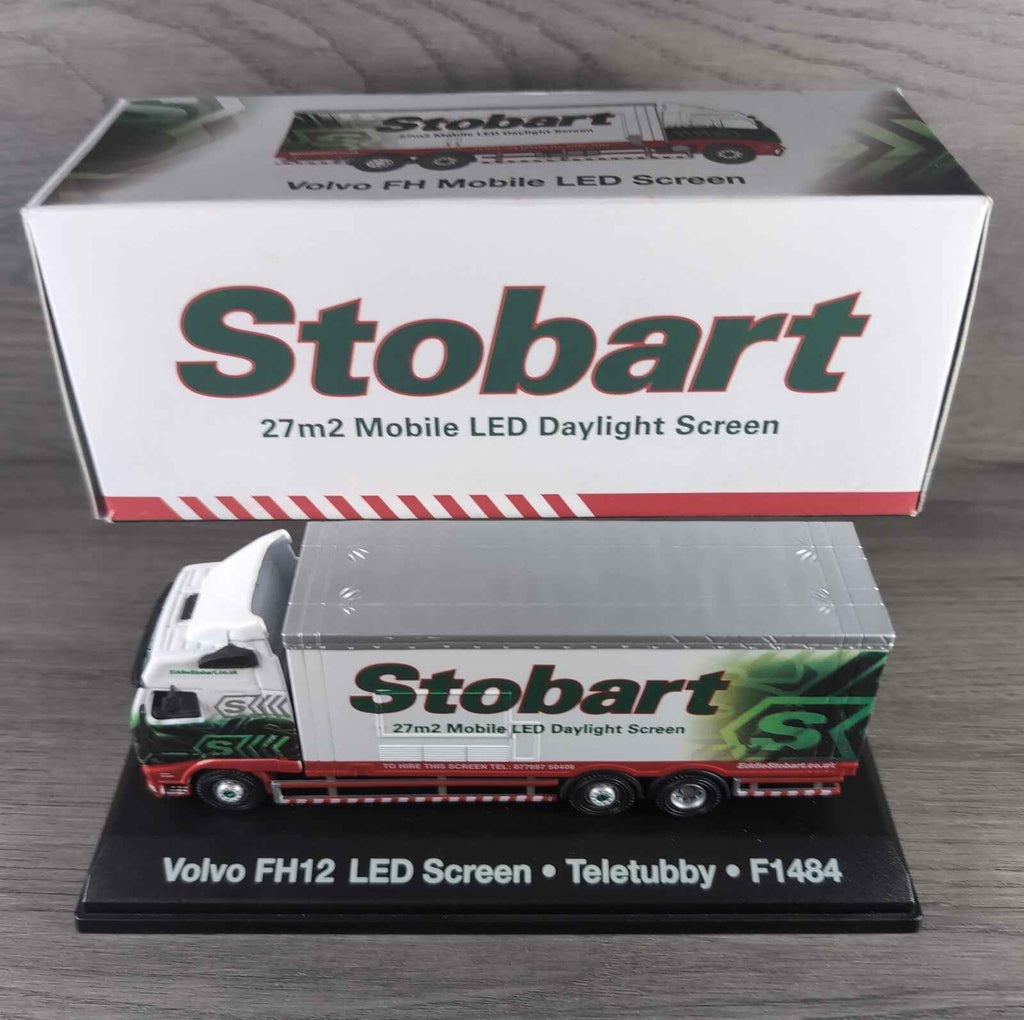 Atlas Editions Eddie Stobart Volvo FH12 LED Screen Teletubby F1484 1:76 Scale