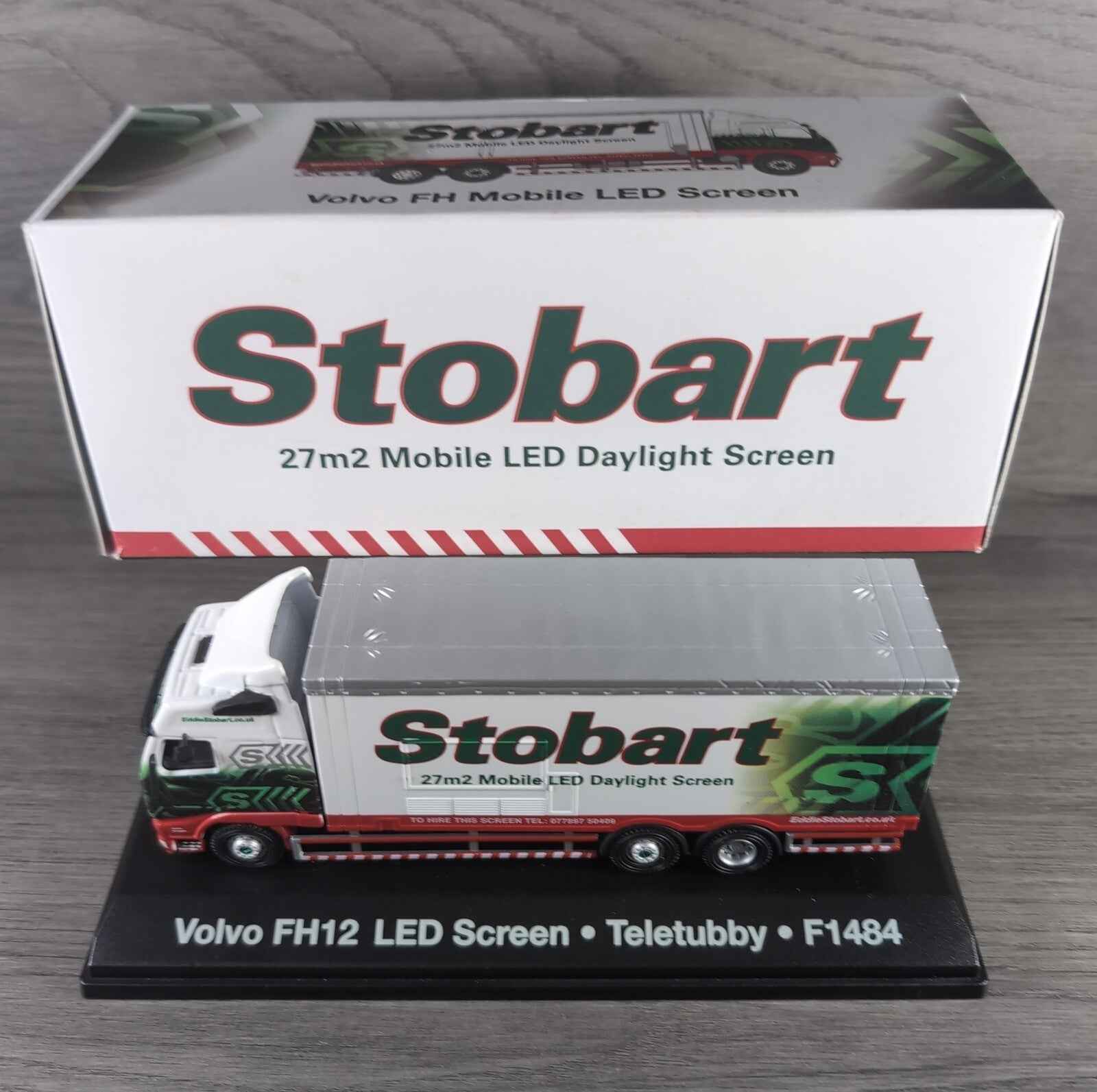 Atlas Editions Eddie Stobart Volvo FH12 LED Screen Teletubby F1484 1:76 Scale