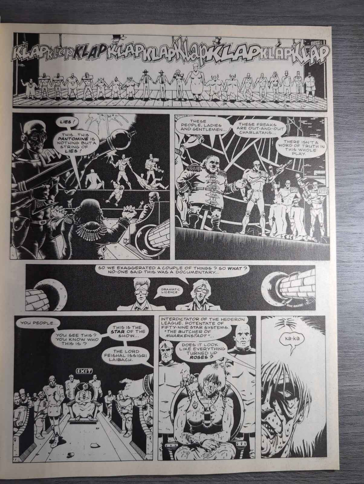 2000AD Prog 649 Featuring Judge Dredd Comic 21st Oct 1989 Vintage Retro Comic