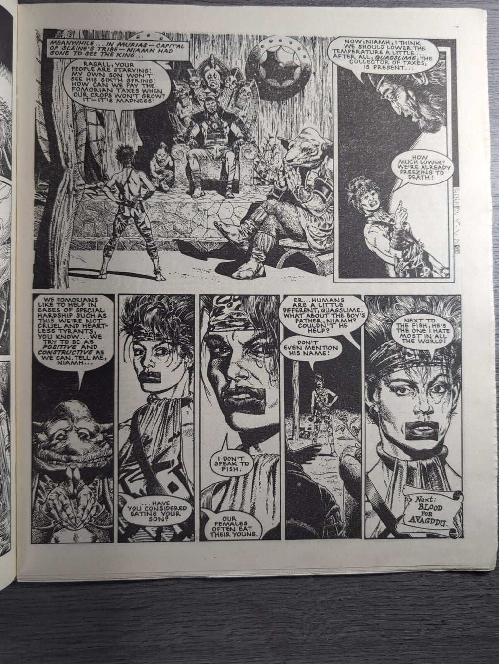 2000AD Prog 501 Featuring Judge Dread Comic 20th Dec 1986 Vintage Retro Comic