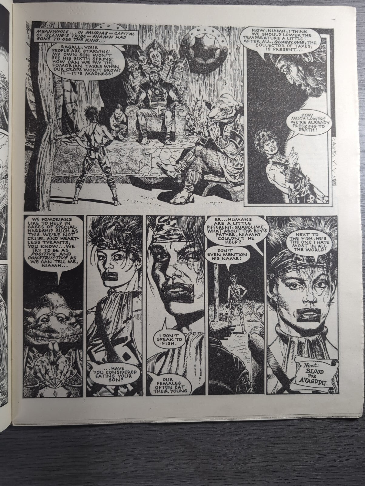 2000AD Prog 501 Featuring Judge Dread Comic 20th Dec 1986 Vintage Retro Comic