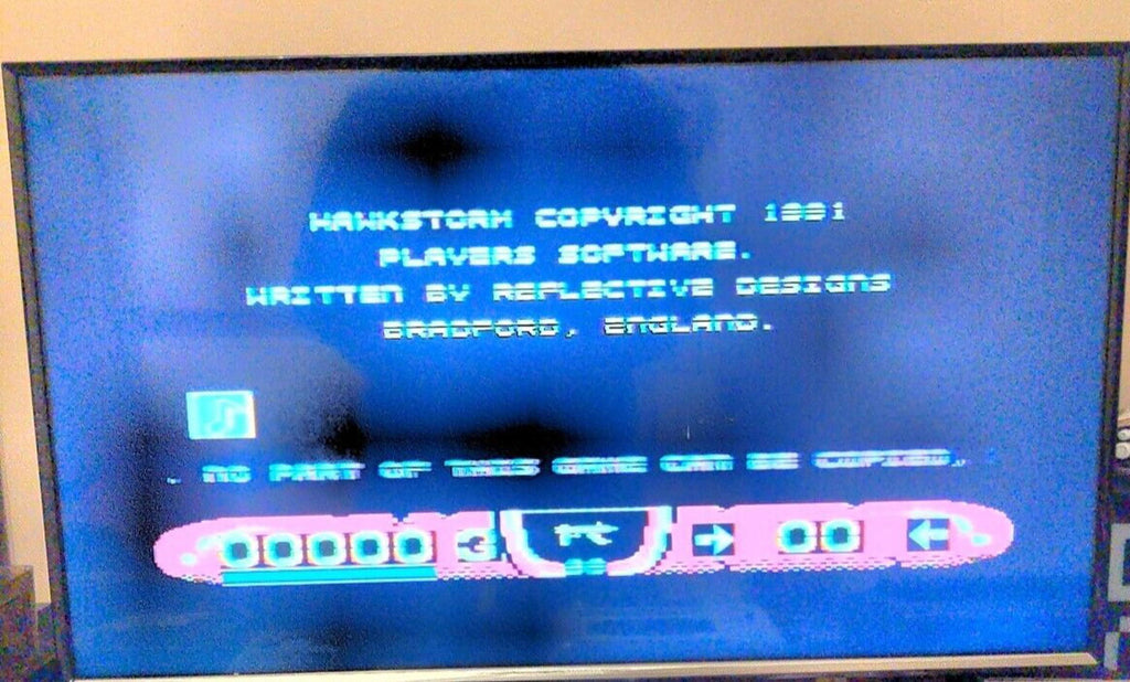 Hawk Storm Commodore 64 C64 Game Cassette Tested & Working
