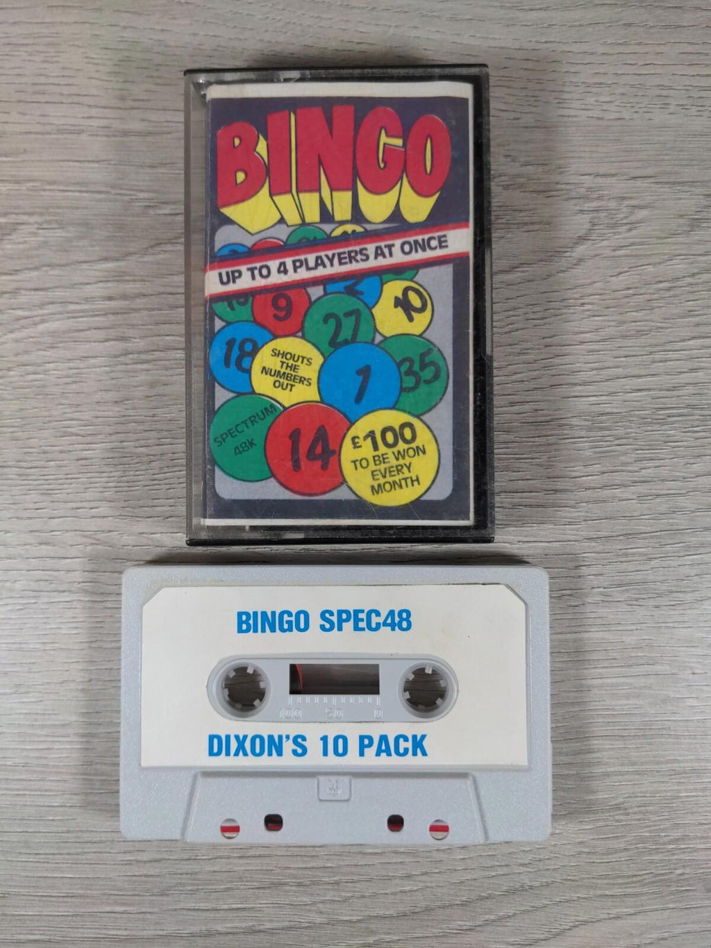 Bingo ZX Spectrum 48K Game Cassette Tested & Working