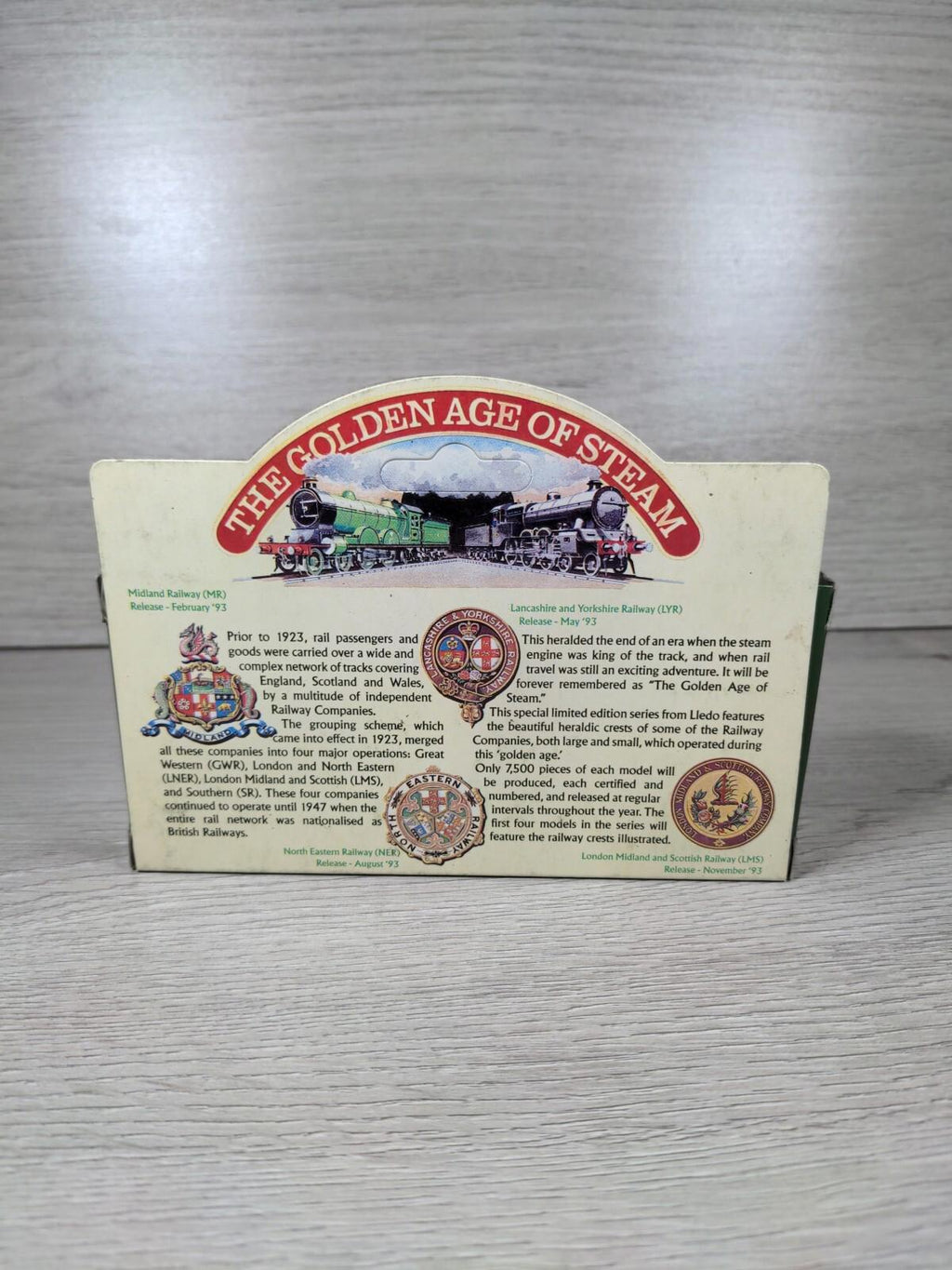 Lledo The Golden Age of Steam 1920 Model T Ford Van 6111 Lancs & Yorks Railway - Retrorama UK