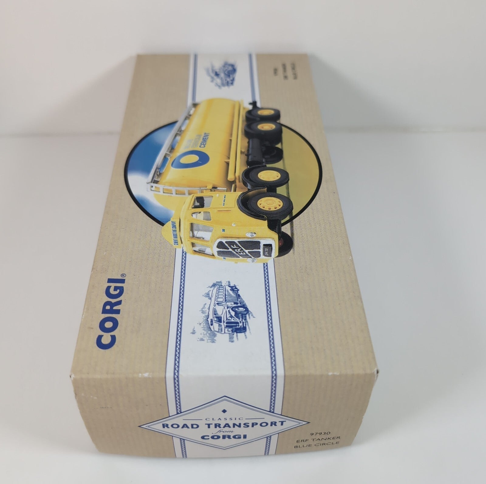 Corgi Classic Road Transport 97930 ERF Tanker Blue Circle Die-Cast Model