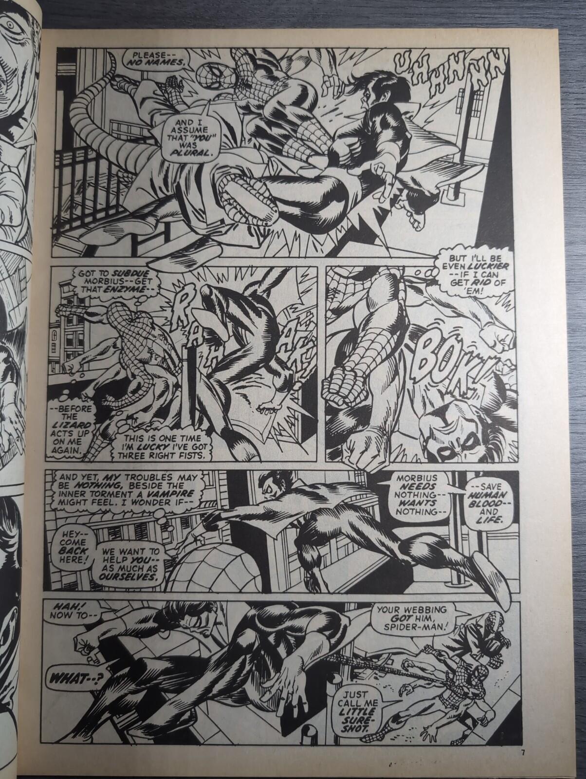 Spider-Man Comics Weekly No 143 Marvel Comics UK 8th November 1975 Vintage Comic