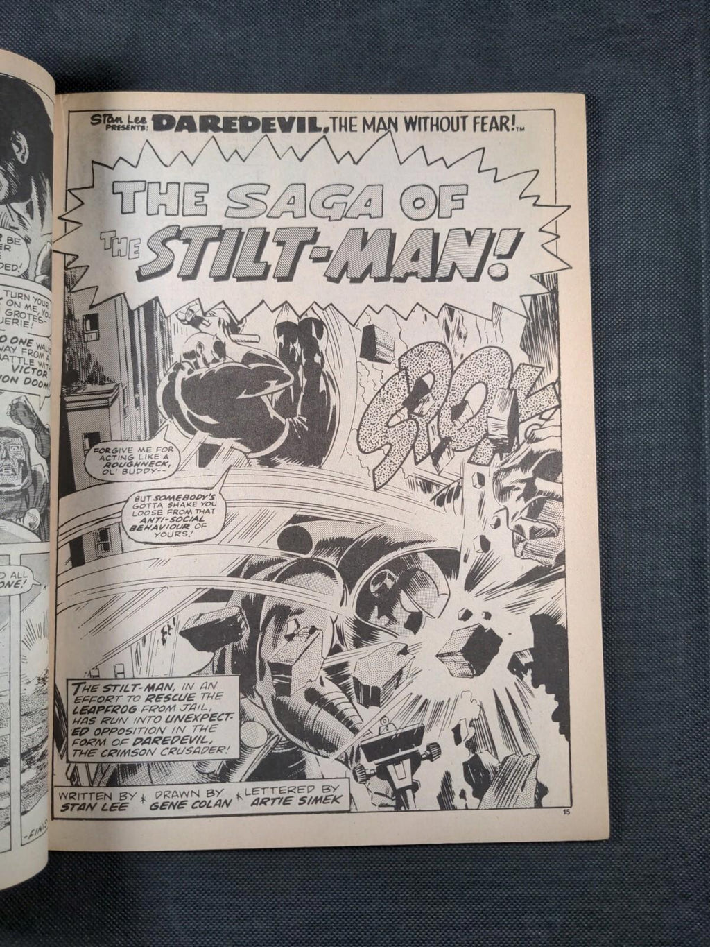 Mighty World of Marvel Comic Issue No 116 December 1974 Marvel UK Vintage Comic - Retrorama UK