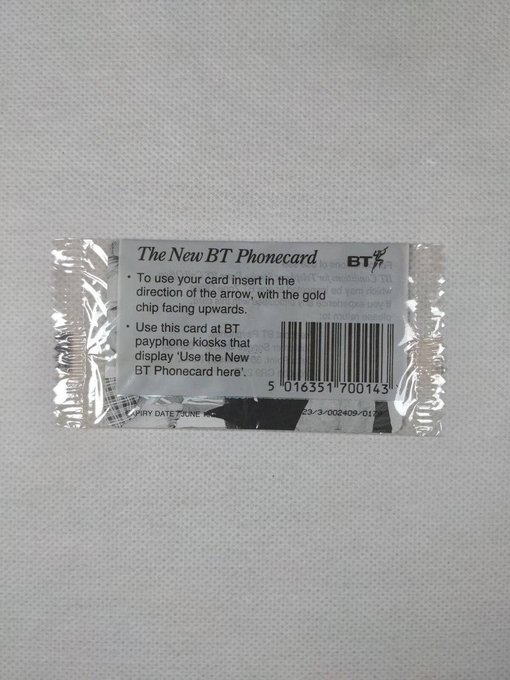 BT Phone Card GAP Store £5 Unused Vintage Chip Phonecard Unopened Sealed - Retrorama UK