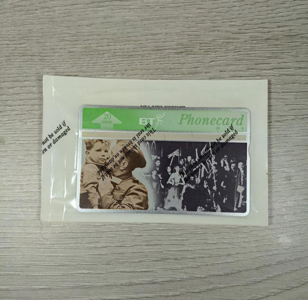 BT Phonecard 20 Units £2 The Time Of Our Lives 50th Anniversary Of VE Day Unused - Retrorama UK