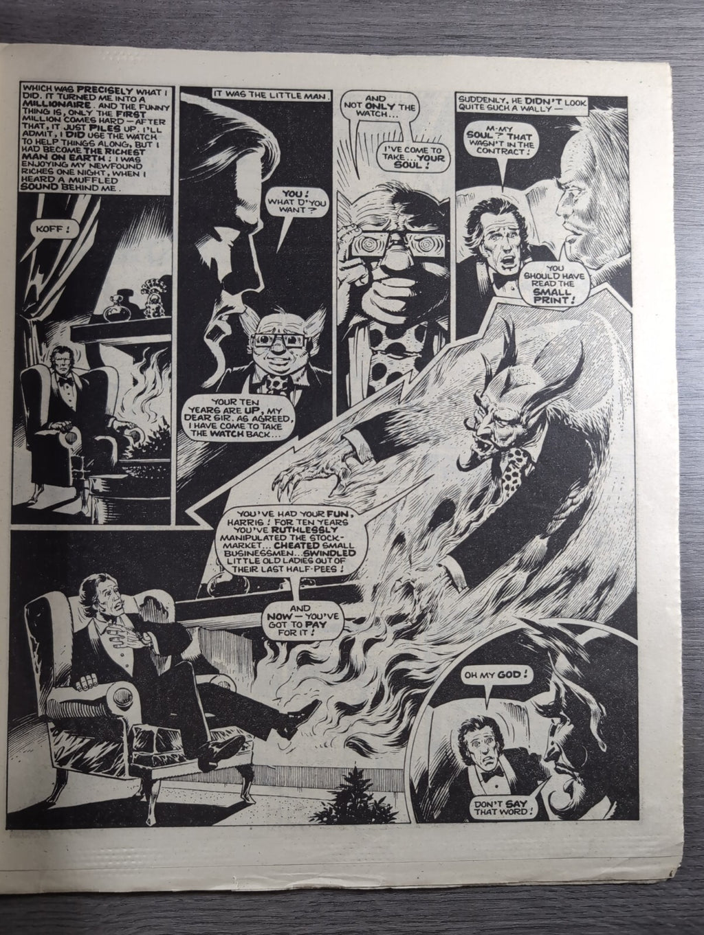 2000AD Prog 374 Featuring Judge Dredd Comic 23rd June 1984 Vintage Retro Comic