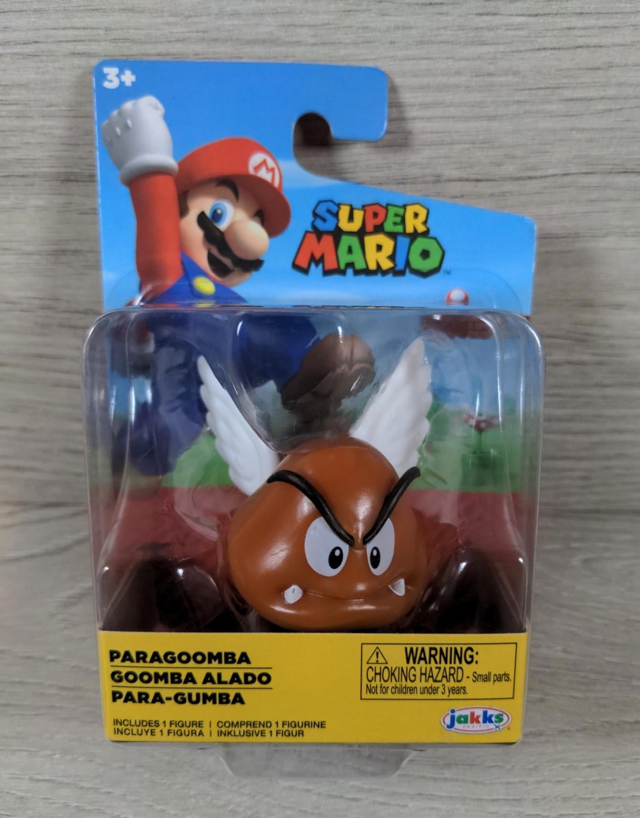 Super Mario Paragoomba Mini Action Figure Jakks Pacific - Factory Sealed Pack