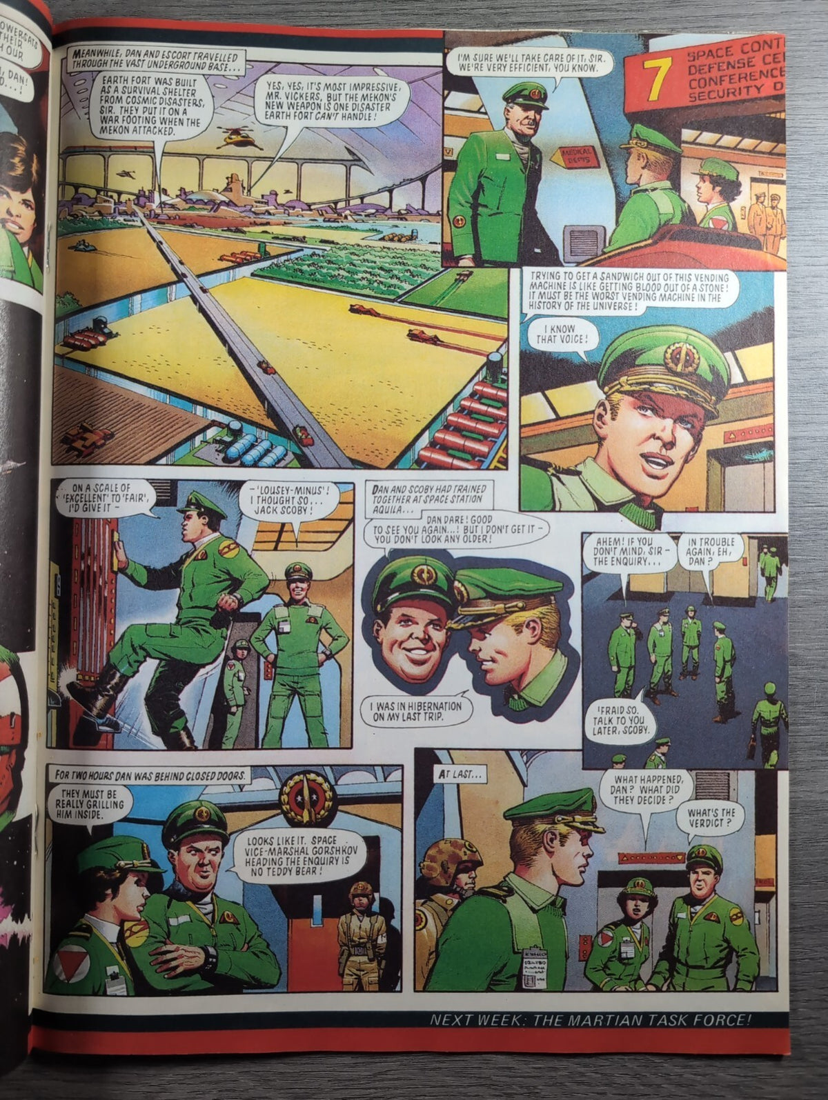 Eagle Comic 20th August 1983 Vintage Retro UK Comic