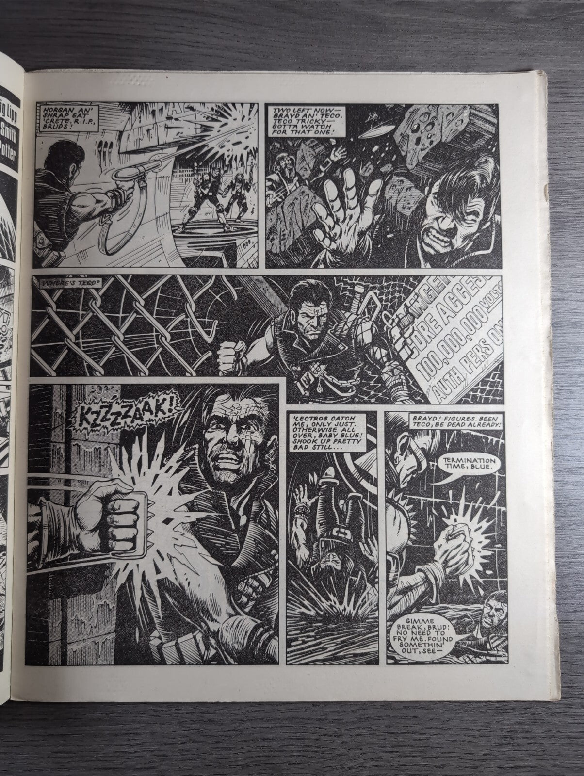 2000AD Prog 476 Featuring Juddge Dread Comic Date 28th June 1986 Vintage Comics