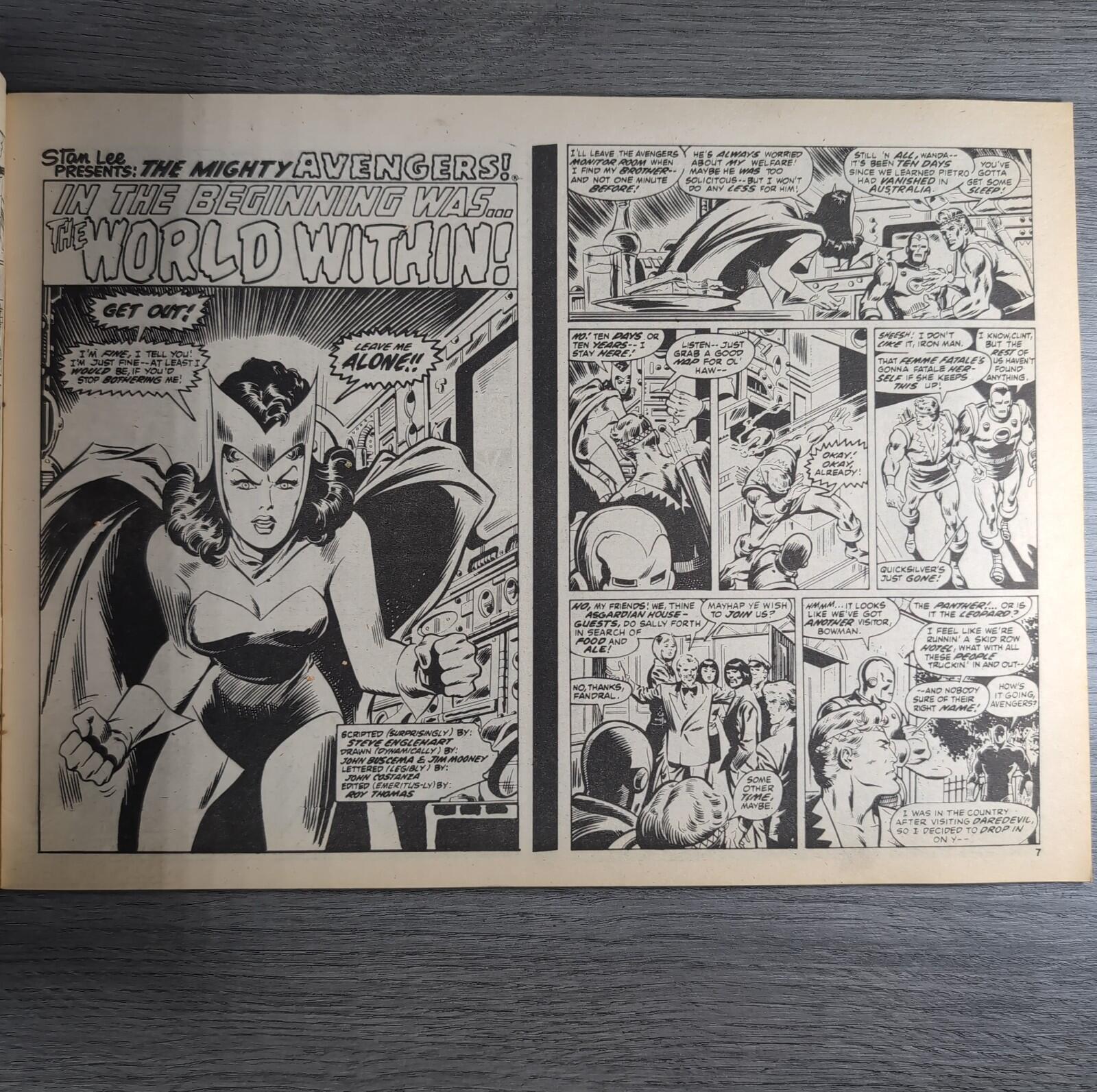 Super Spider-Man And The Titans No. 203 Marvel Comics 29th December 1976
