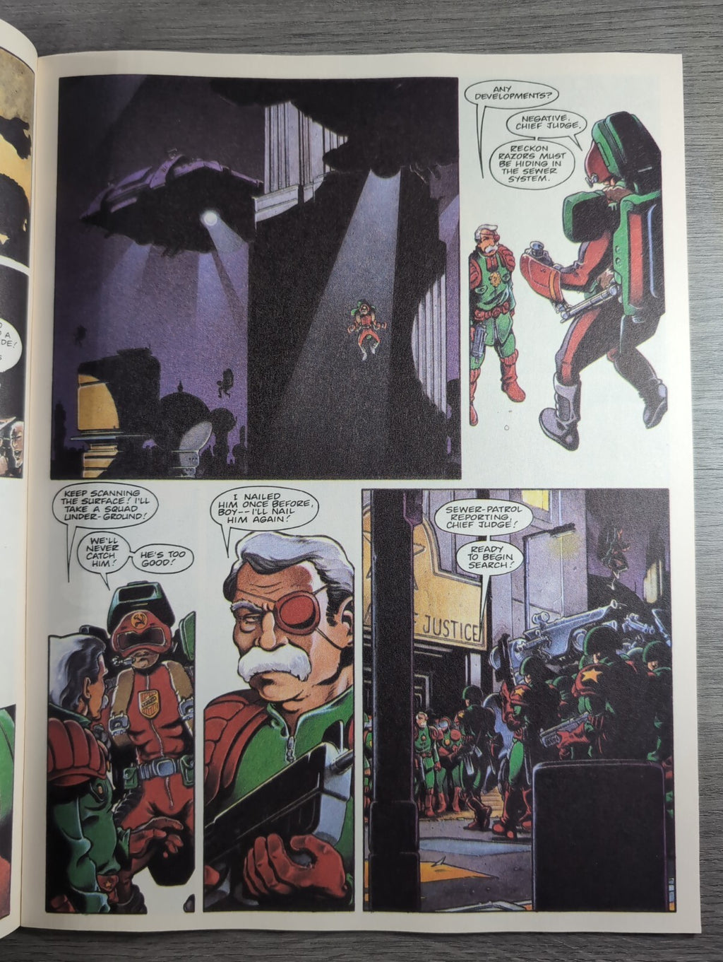 2000AD Prog 911 Featuring Judge Dredd Comic 28th Oct 1994 Vintage Retro Comic