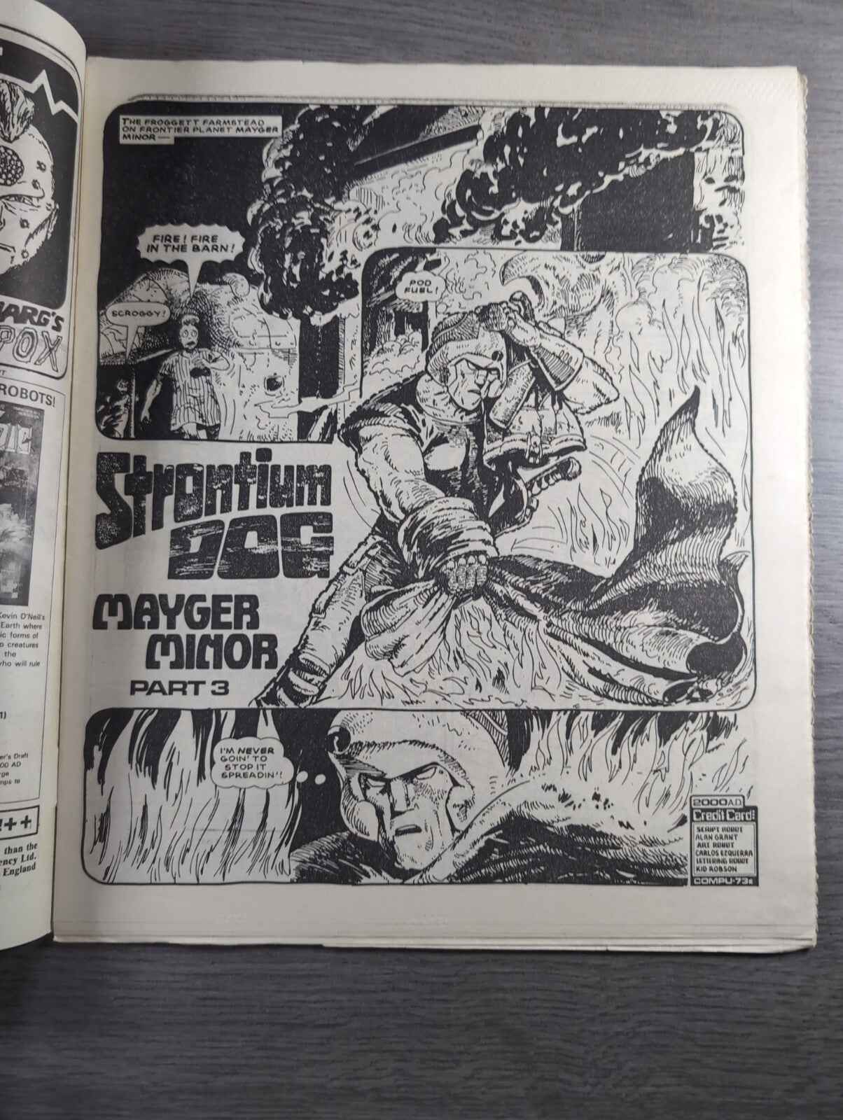 2000AD Prog 492 Featuring Judge Dread Comic 18th Oct 1986 Vintage Retro Comic
