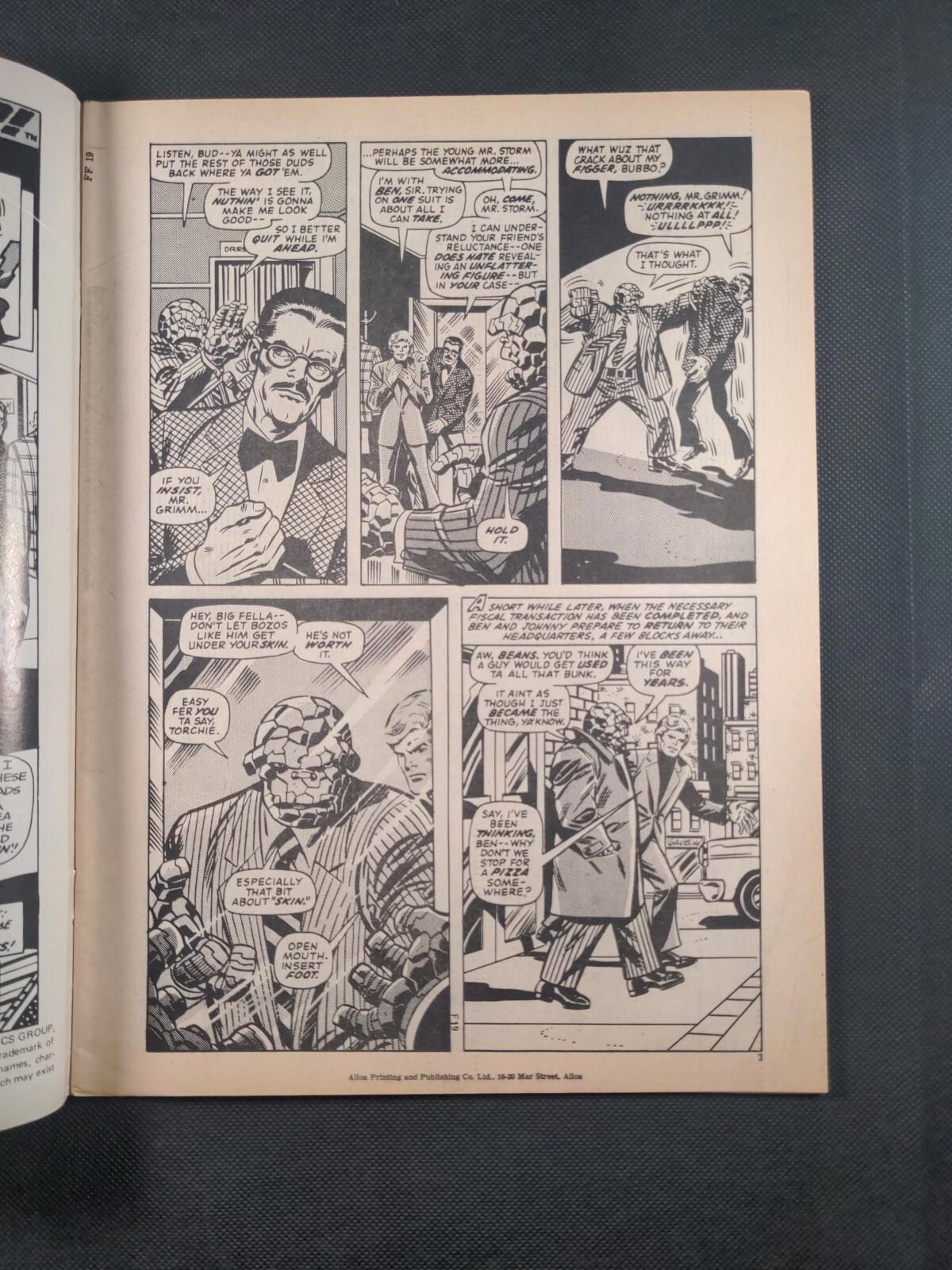 Marvel Comics  The Complete Fantastic Four  Issue No 19 February 1978 Vintage