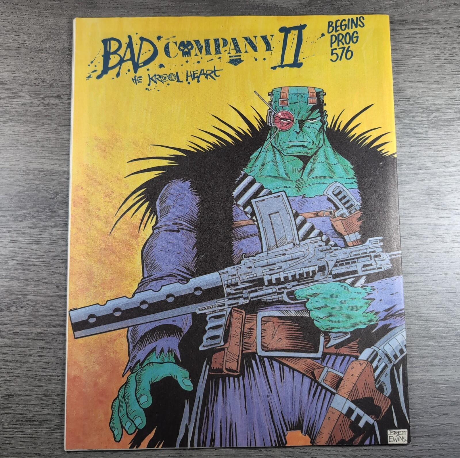 2000AD Prog 572 Featuring Judge Dredd 30th April 1988 Vintage Comic