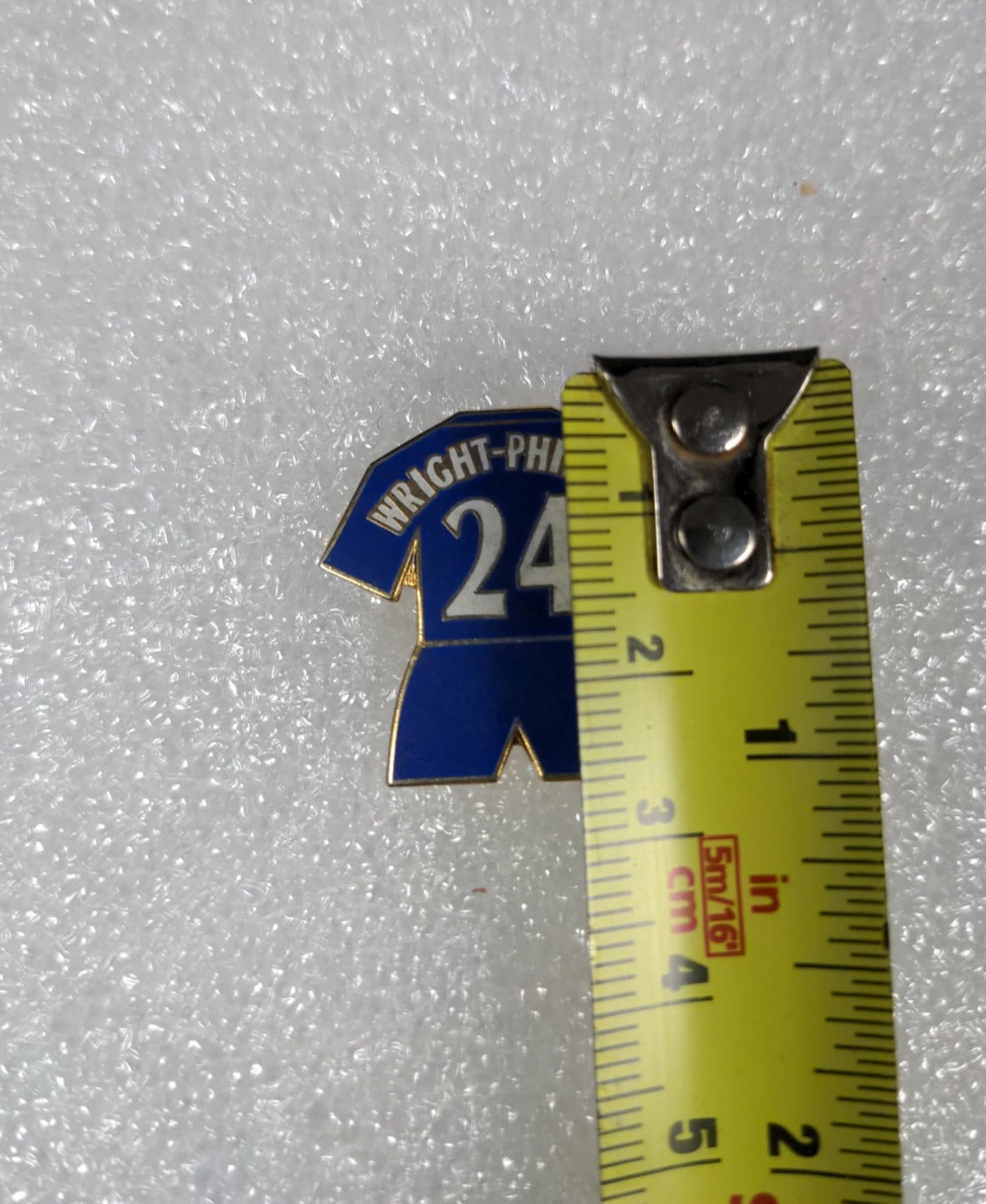 Chelsea Football Club Wright-Phillips No24 Shirt Enamel Pin Badge - Retrorama UK