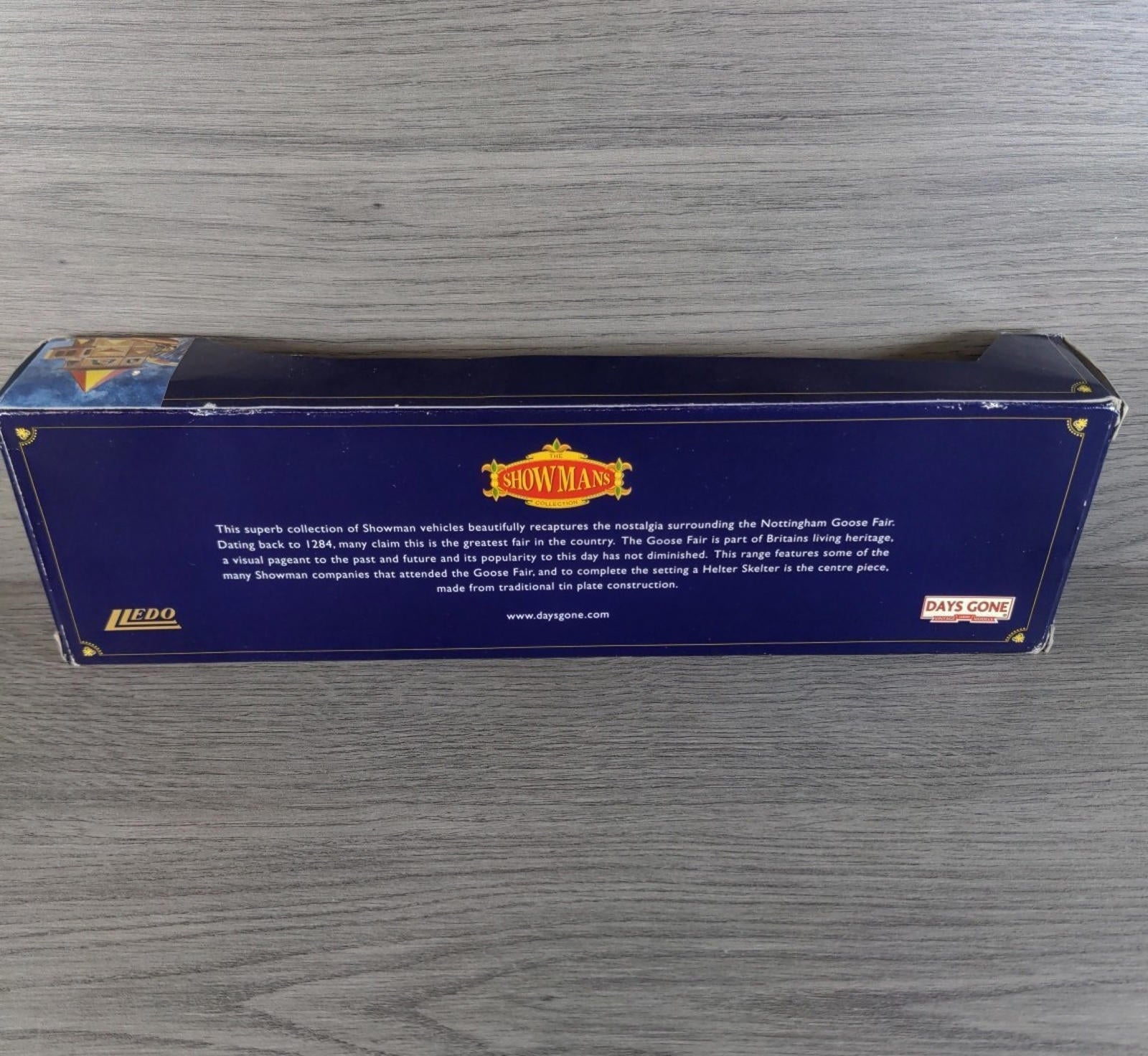 Showmans Pat Collins Fair Burrell Steam Locomotive & Trailer Diecast Model