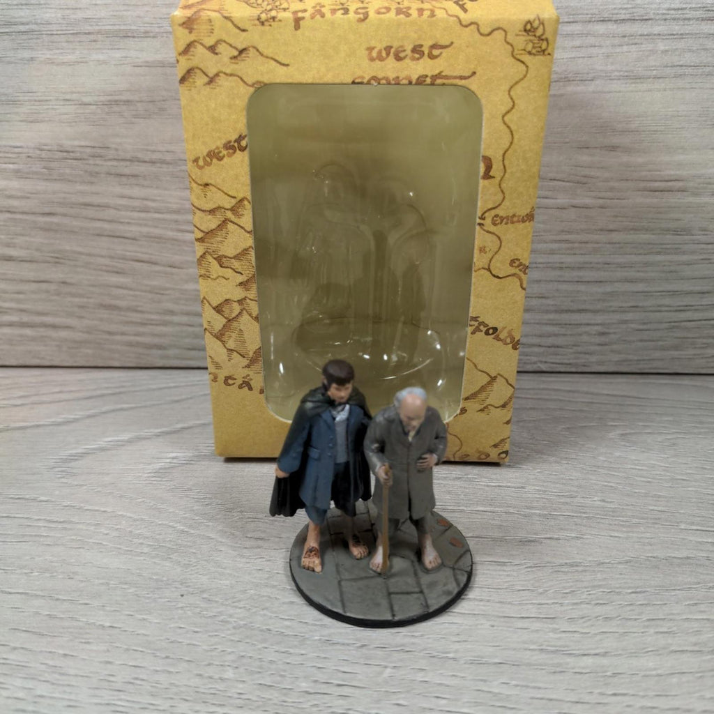Eaglemoss Bilbo & Frodo Lord of the Rings Collectors Models Metal Figure 2006