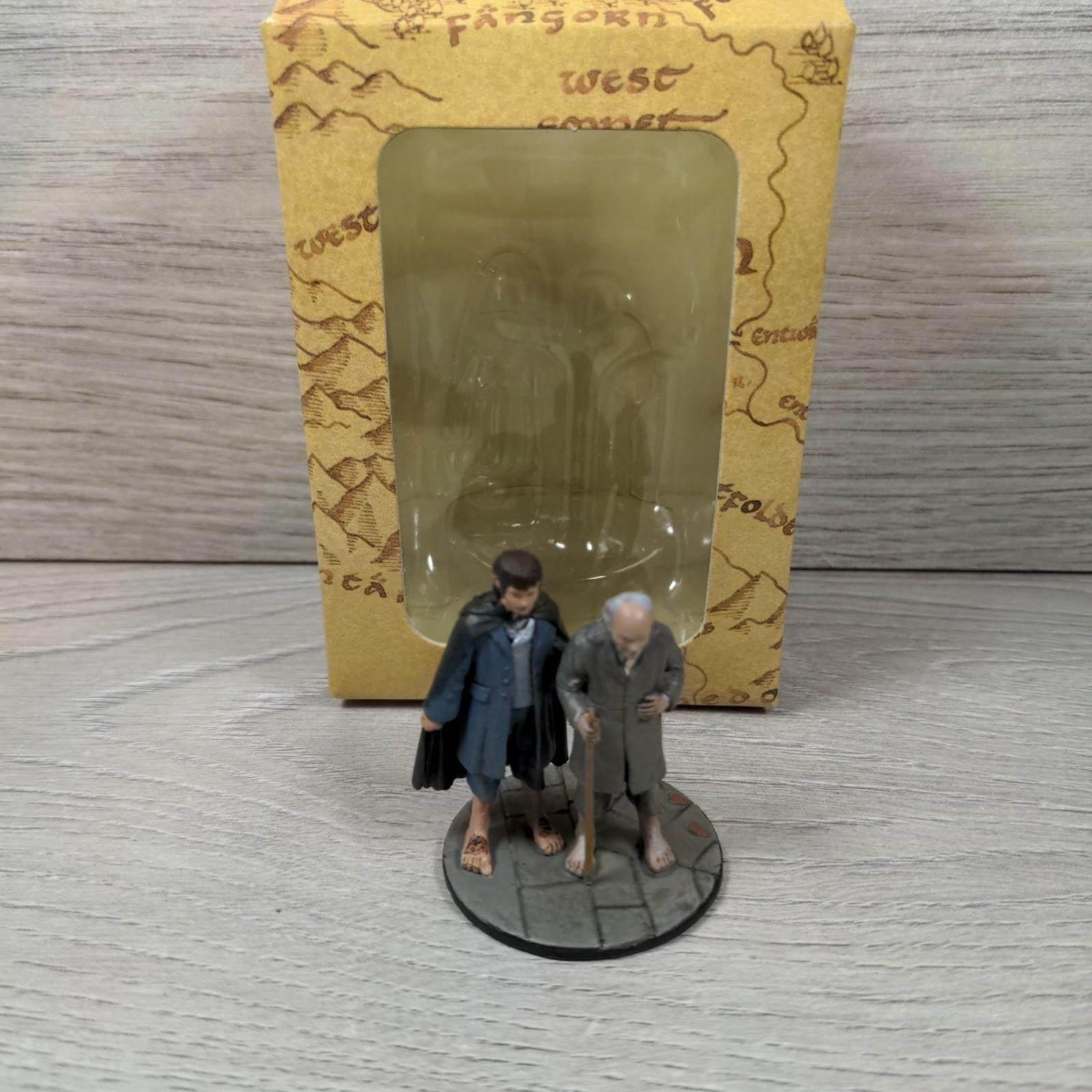 Eaglemoss Bilbo & Frodo Lord of the Rings Collectors Models Metal Figure 2006