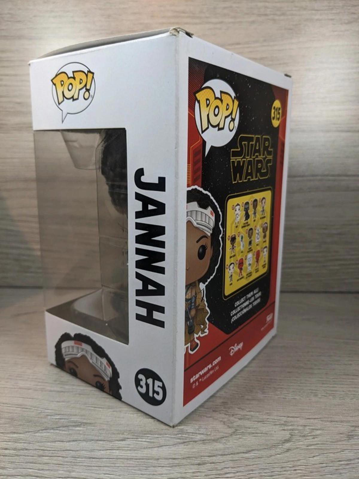 Funko Pop Star Wars Jannah No 315 Vinyl Toy Figure - Retrorama UK