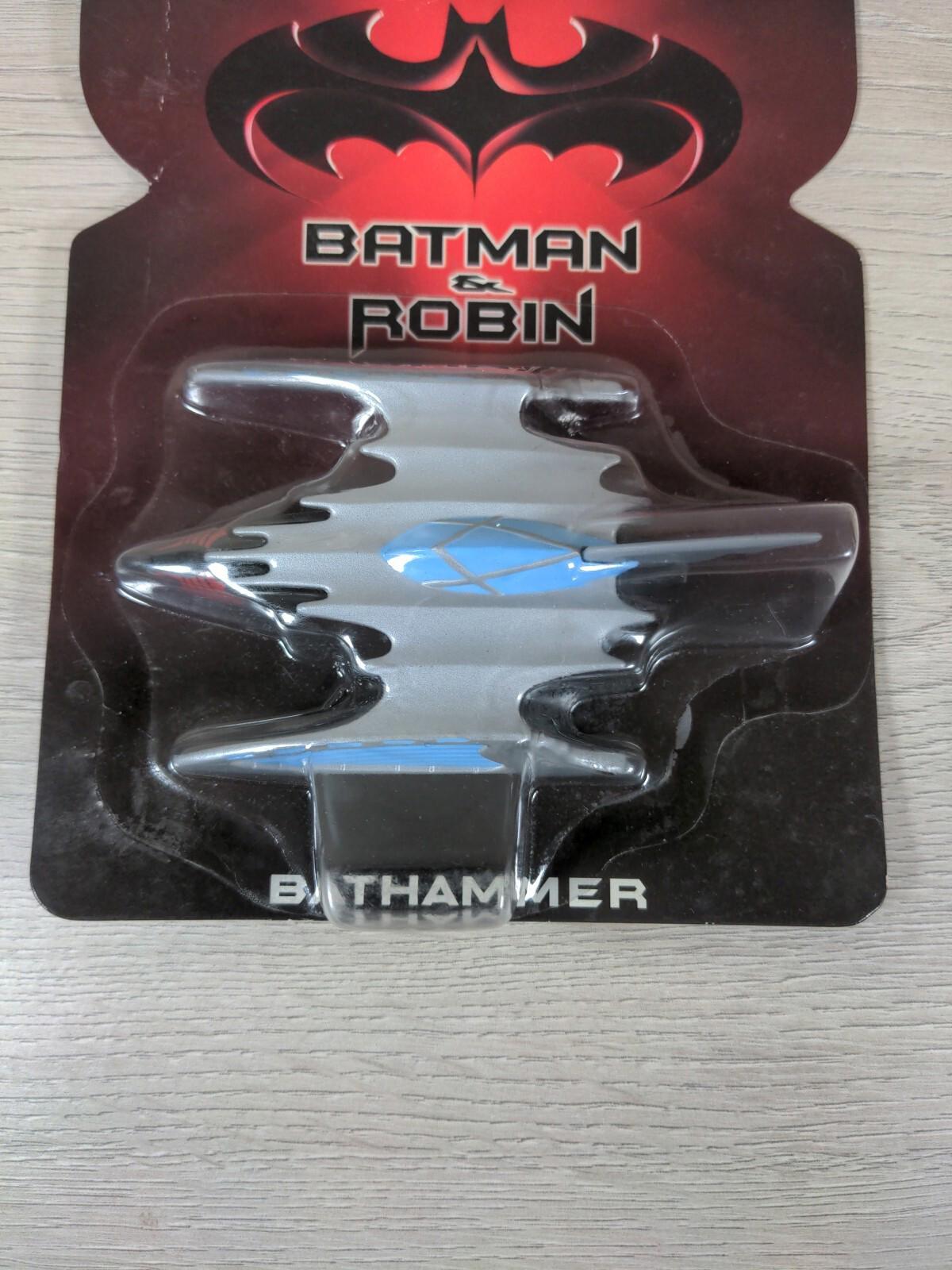 Batman & Robin Die-Cast Bathammer Kenner Vintage 1997 Unopened & Sealed On Card