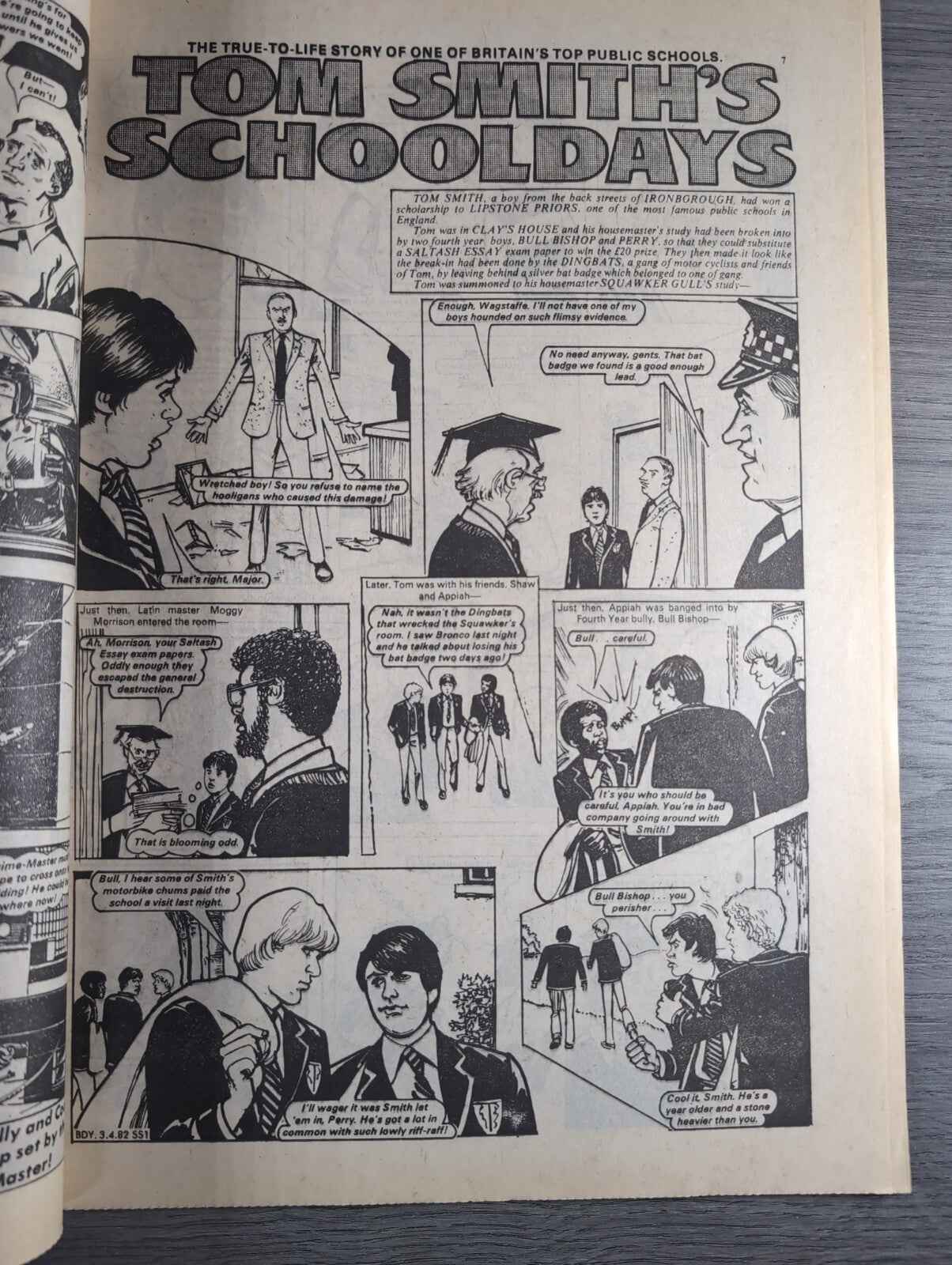 Buddy Comic Issue No 60 3rd April 1982 Vintage Retro Comic