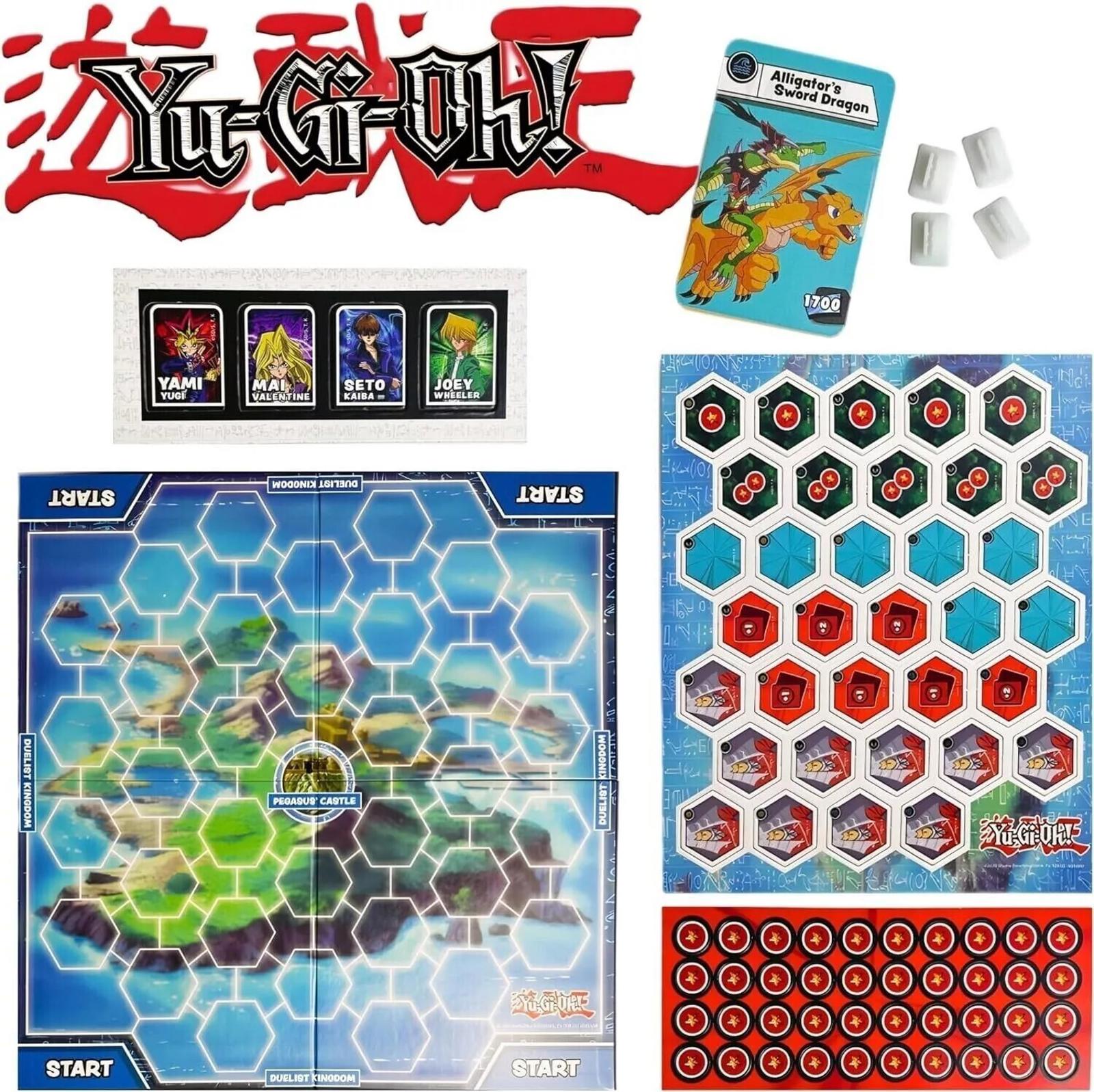 Yu Gi Oh Board Game Pegasus Castle Sprint Yu-Gi-Oh! 2-4 Players Ages  8+