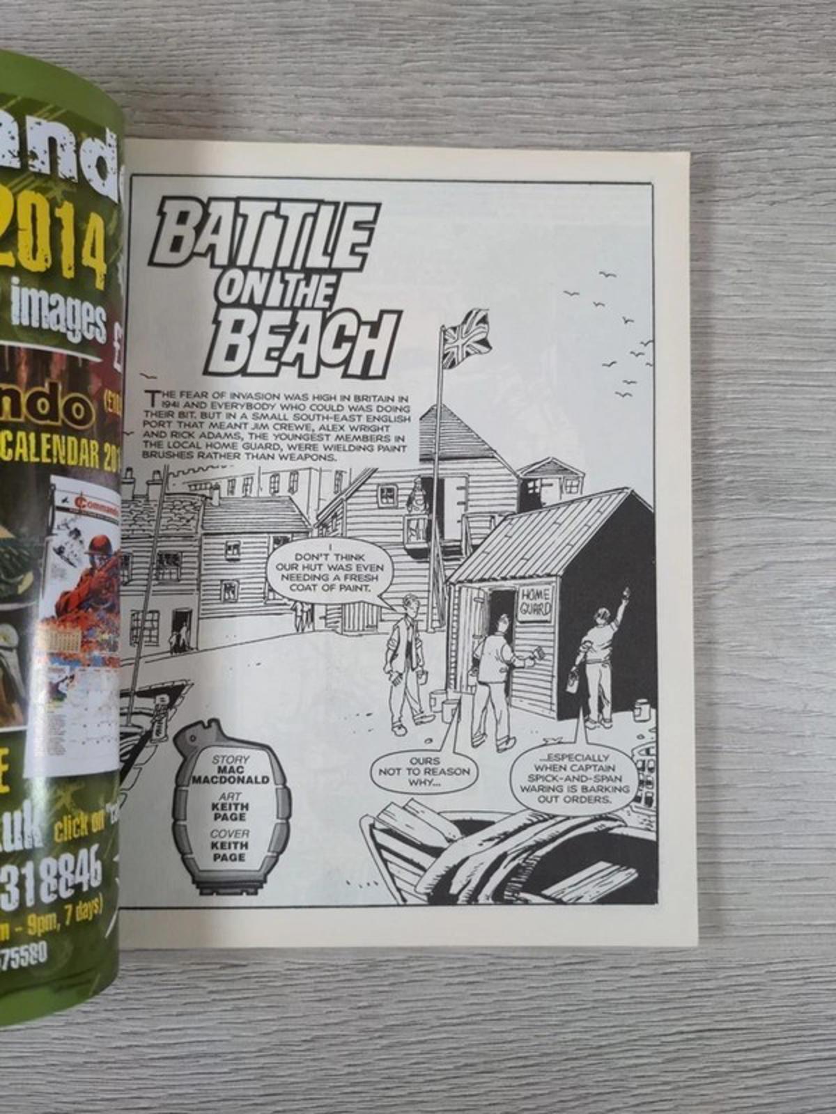 Commando Comic Issue Number 4651 Battle On The Beach - Retrorama UK