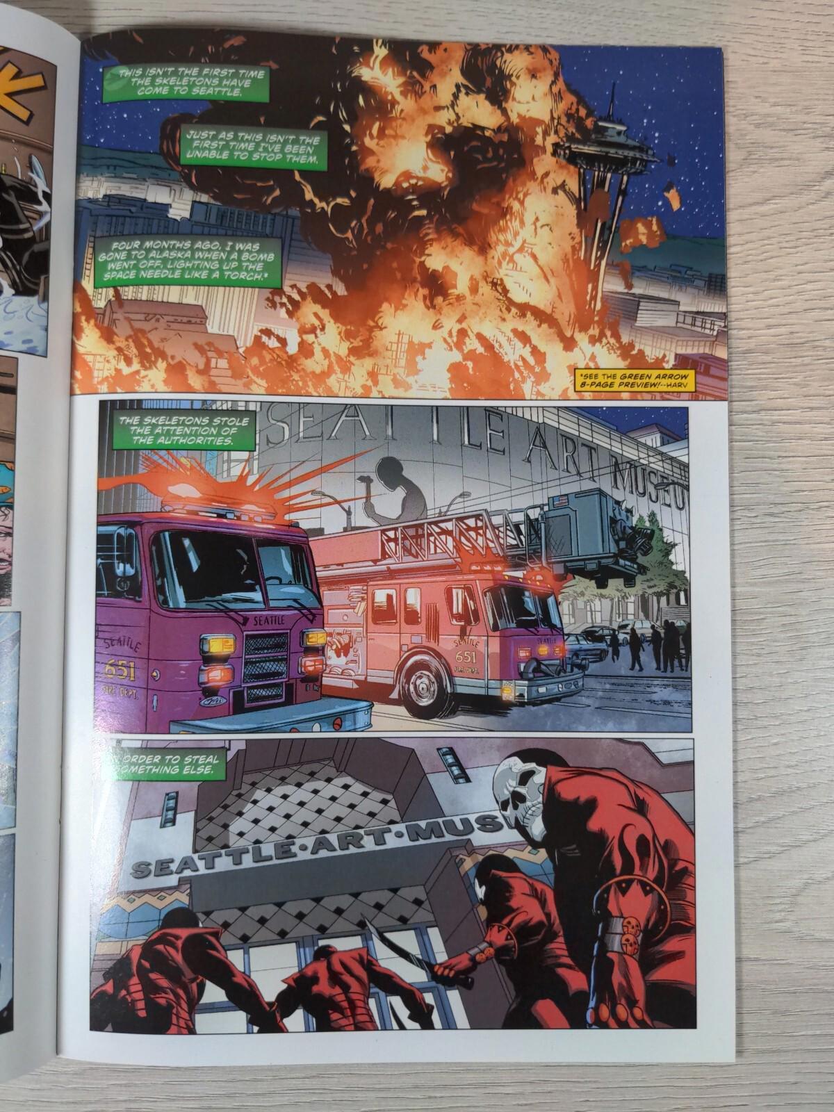 DC Comics: Green Arrow Darkness Rises Issue Issue December 2014