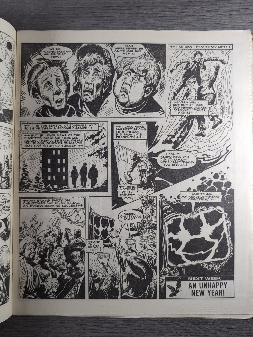 Eagle Comic Issue No. 249 27th December 1986 Vintage Retro UK Comic