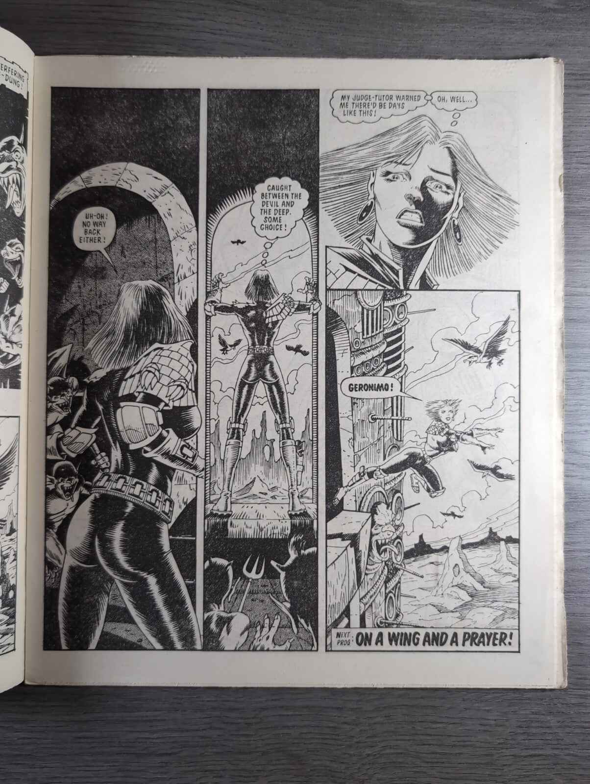 2000AD Prog 476 Featuring Juddge Dread Comic Date 28th June 1986 Vintage Comics