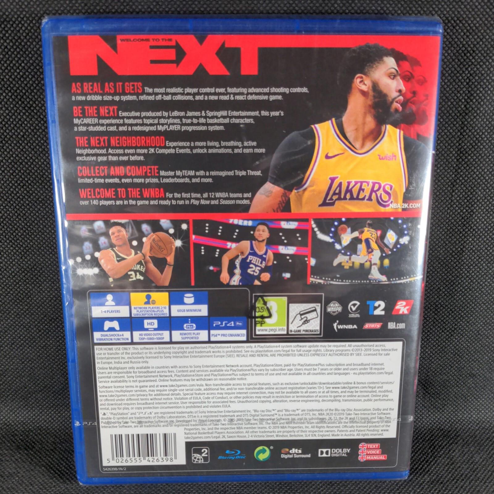 NBA 2K20 Anthony Davis  PlayStation 4 PS4 Game 2K Games New & Sealed - Retrorama UK