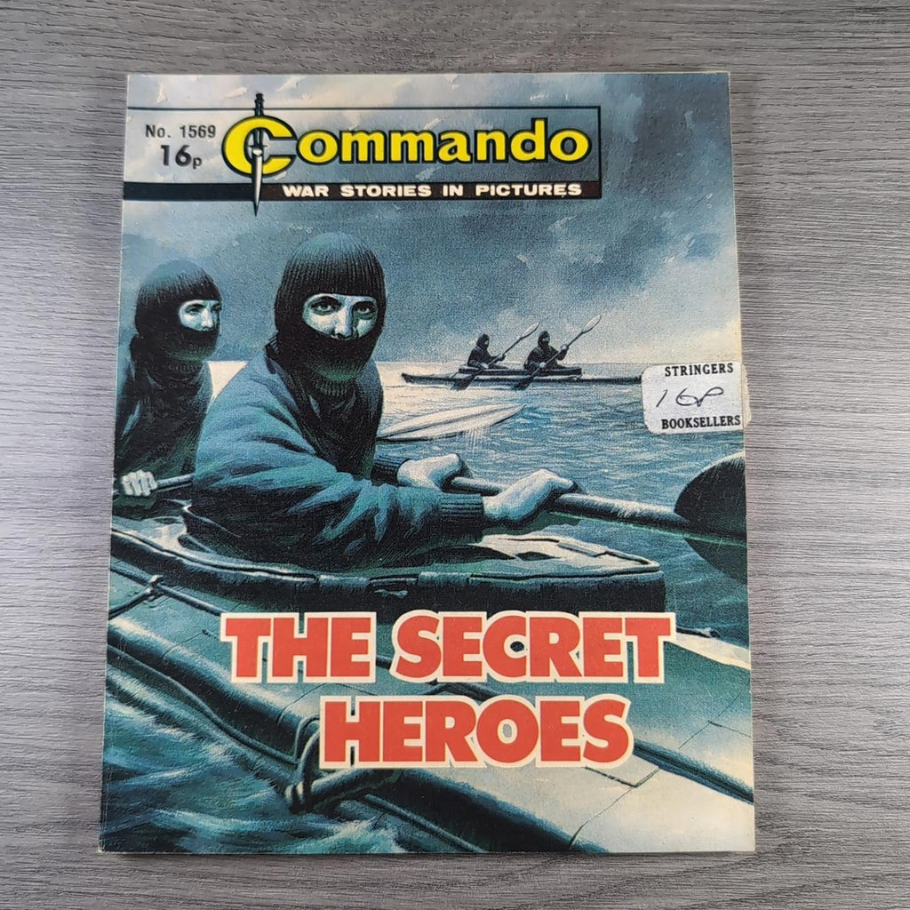 Commando Comic Issue Number 1569 The Secret Heroes