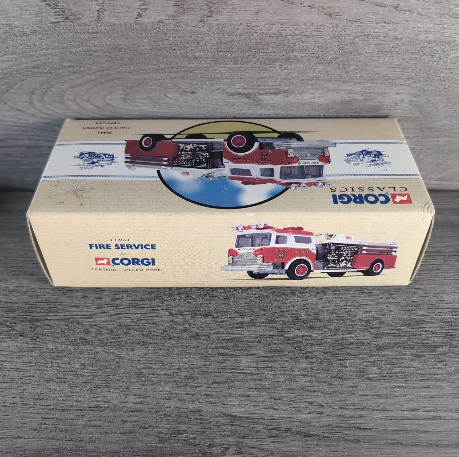 Corgi Classics 98485 Mack CF Pumper Fire Truck Die-Cast Model